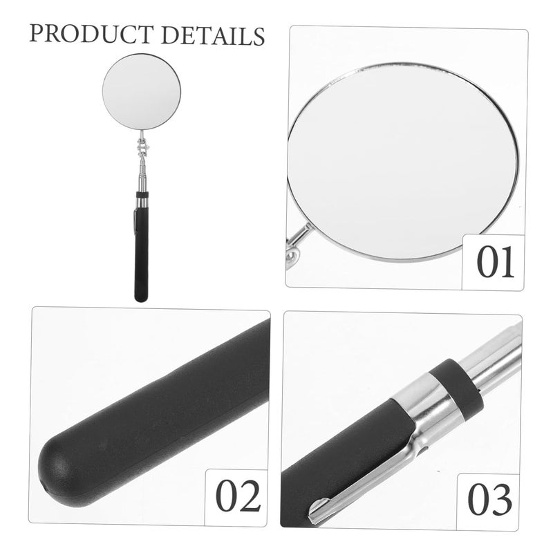 Extendable Telescoping Inspection Mirror Tool for Automotive Vehicle Mechanics - Image 5